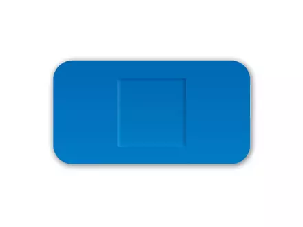 Detectaplast 8143 Pansement universel 38 x 72 mm bleu détectable