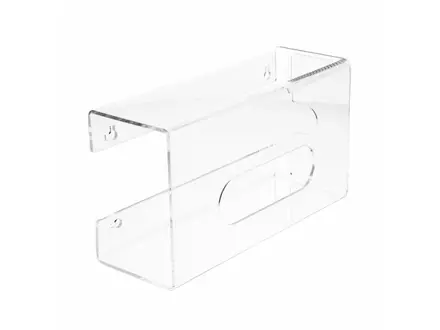 Handschoendispenser acryl klein voor 1 dispenserdoos
