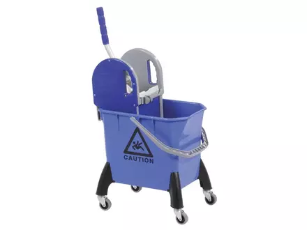 Rolemmer enkel kunststof met strengenmop-pers 1x20 liter