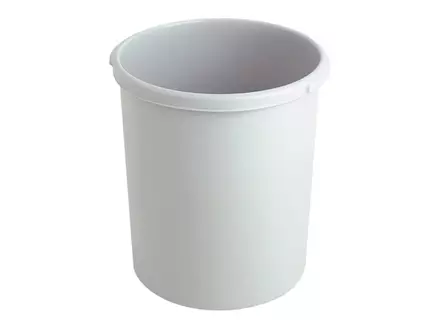 Corbeille à papier ronde en plastique Ø375 x 410 mm, 30 litres