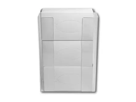 Acrylic glove dispenser for 3 dispenser boxes