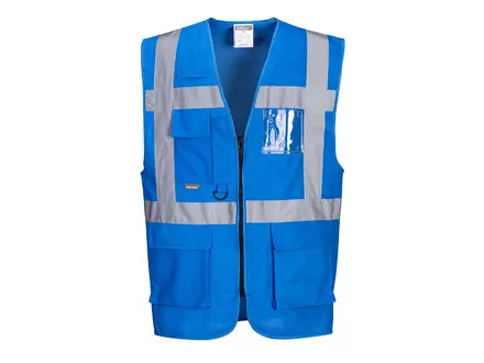 Portwest F476 Hi-Vis safety vest cornflower blue