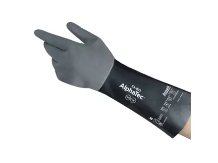Gant Ansell AlphaTec 53-001 en nitrile résistant aux produits chimiques