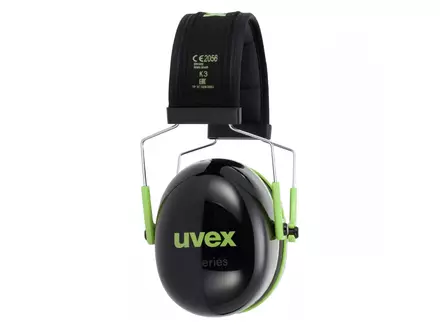 Casque antibruit Uvex K1 2600001 avec bandeau