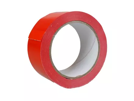 Tape PVC 50 mm x 66 meter rood