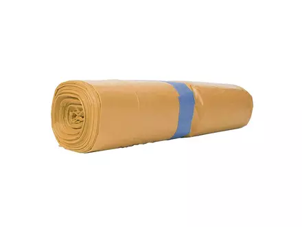 Sacs poubelles orange en PEHD T25 70x110 cm