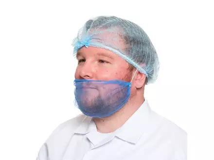 Masque à barbe jetable en nylon micro-maille extra fine
