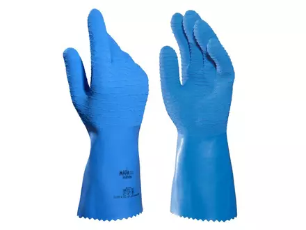 Gants Mapa Harpon 326 en latex résistant aux produits chimiques