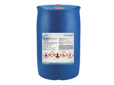 Ecolab Virocid desinfectiemiddel transportmiddelen