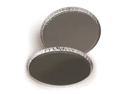 Balances jetables en aluminium Ø100 mm