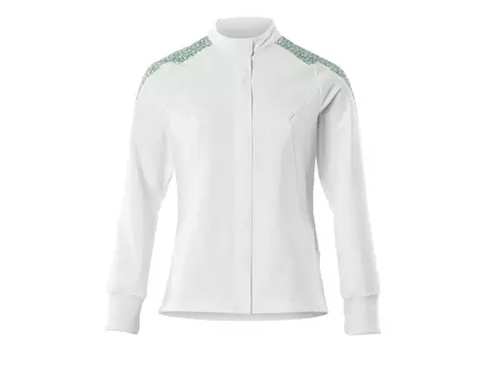Mascot Food & Care 20064-511-06333 foodjas dames wit/helder groen maat 2XL