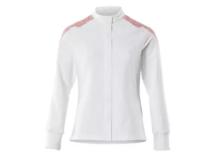 Mascot Food & Care 20064-511-06202 foodjas dames wit/signaalrood maat 2XL