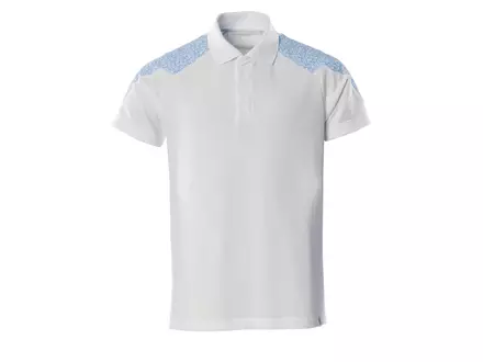 Mascot Food & Care 20083-933-0691 polo shirt white/bright blue size 2XL