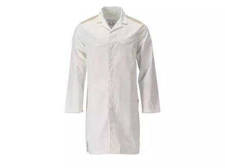 Mascot Food & Care 20354-442-0670, veste alimentaire blanche/jaune curry, taille 6XL