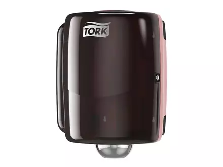 Distributeur de papier essuie-mains Tork Combi Roll W2 noir/rouge