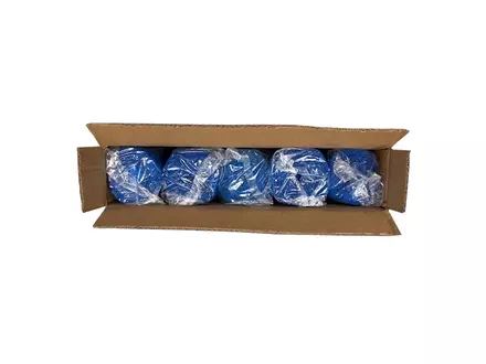 Hycare disposable schort 20 mu polyethyleen 80x125 cm op rol geel