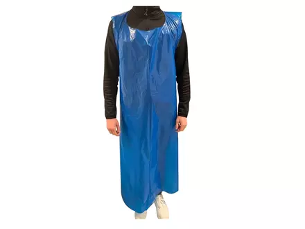 Hycare disposable schort 50 mu polyethyleen 90x160 cm op rol