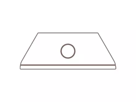 Martor rounded ceramic knife no. 65232C
