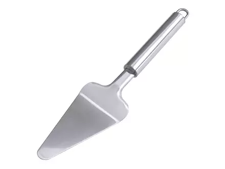 Taartschep 12x6 cm RVS 18/8 blad met RVS 18/10 handvat totale lengte 27 cm