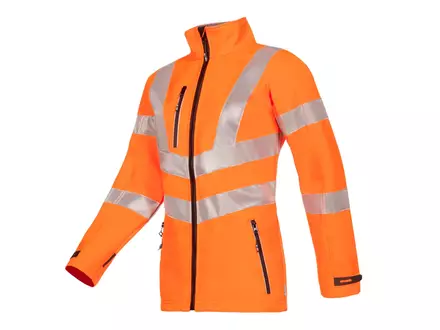 Sioen Jerica 547AA2TU2 softshell jas dames fluo oranje maat L