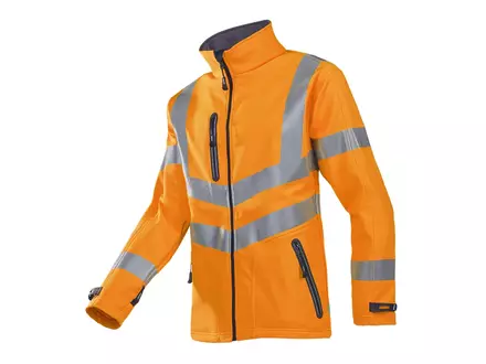 Sioen Dexter 722ZA2TU2 softshell jacket fluorescent orange size XL