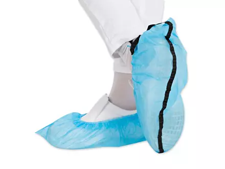 Surchaussures jetables en PP bleu ESD