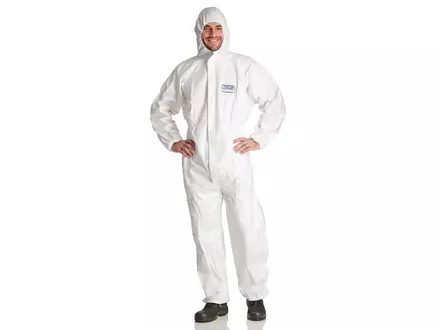 Combinaison jetable à capuche ProSafe 2 blanche