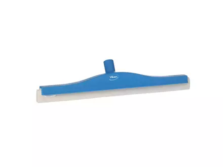 Raclette de sol Vikan 7763, col flexible avec caoutchouc remplaçable 500 mm
