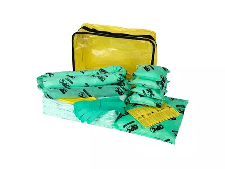 Kit anti-déversement portable Brady SKH-ADR-L pour produits chimiques SPC