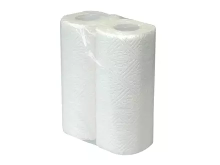 Euro Products kitchen roll 2-layer cellulose 22x23 cm white