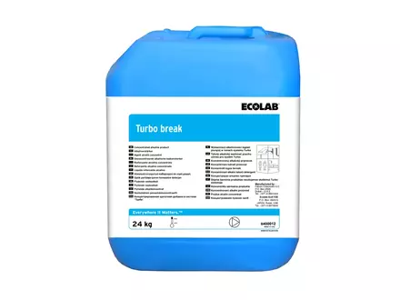 Ecolab Turbo Break detergent jerrycan 24 kg