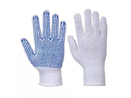 Gants Portwest A111, crampons en PVC, protection mécanique