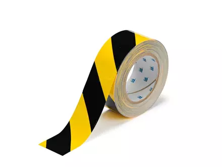 Bande de délimitation Brady ToughStripe Cold PE noir/jaune 76,20 mm