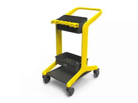 Chariot de travail Vikan HyGo 57006 jaune