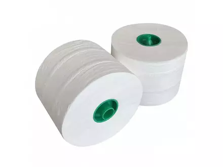 Rouleau de papier toilette Euro Products, 2 plis, cellulose, 100 mètres, blanc.