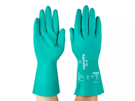 Gant Ansell AlphaTec 58-330 en nitrile résistant aux produits chimiques