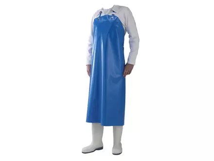Manulatex Delta apron heavy PU 500 µm 90x115 cm blue
