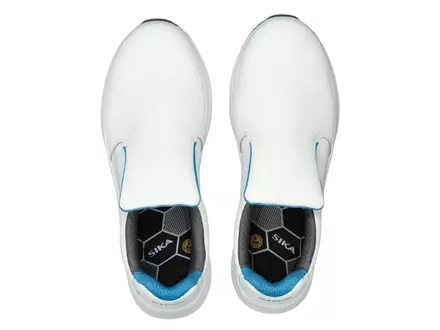 Sika 60401 Cloud Slip-on, mocassin de sécurité S2 SR ESD blanc, taille 41