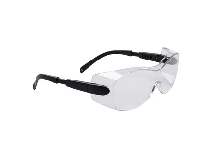 Lunettes de protection à clip Portwest PS30 en polycarbonate transparent