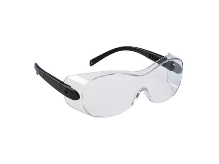 Portwest PS30 clip-on goggles clear polycarbonate