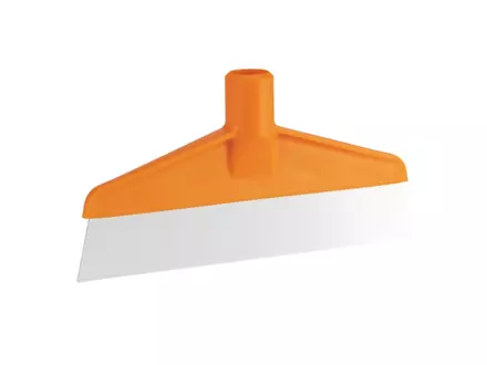 Vikan 29087 vloerschraper RVS blad 245 mm oranje