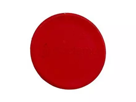 Detectamet detectable whiteboard magnet Ø34x6 mm red
