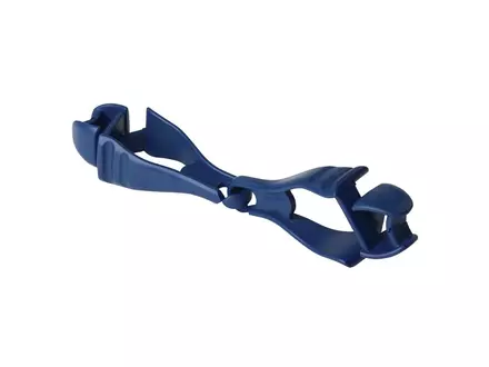 Pince de sécurité Detectamet détectable avec double clip bleu