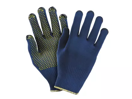 Gants KCL PolyTRIX BN 914 GR en PVC, protection mécanique