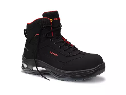 Elten Owen Black Mid safety shoe S2 SRC ESD