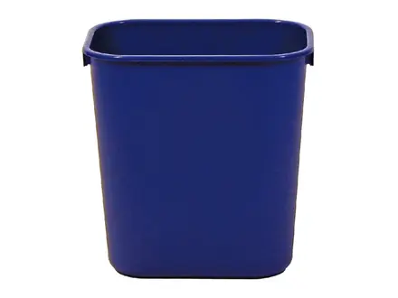 Rectangular waste bin Rubbermaid 26.6 l blue