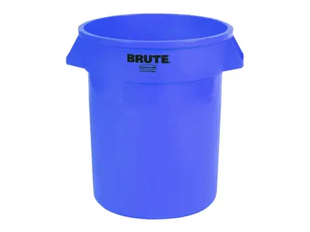 Container rond PE Brute Ø492x582 mm 75,7 liter blauw