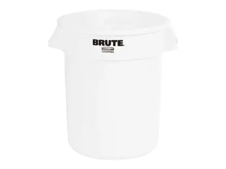 Container rond PE Brute Ø610x800 mm 166,5 l wit