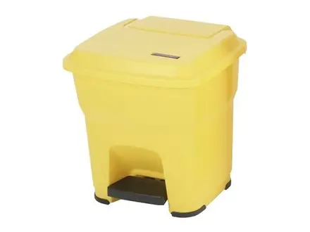 Poubelle à pédale hygiénique Vileda Hera 35 litres jaune