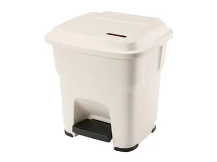 Vileda Hera hygiënische pedaalemmer 35 liter beige